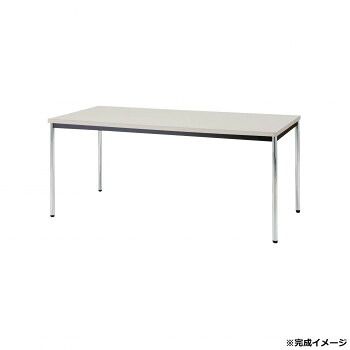 藤沢工業(TOKIO) ミーティングテーブル TDW-1890M ニューグレー
