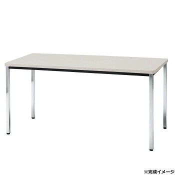 藤沢工業(TOKIO) ミーティングテーブル TDWS-1275K ニューグレー