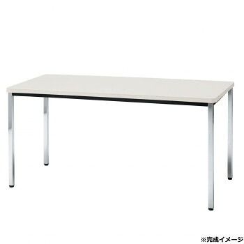 藤沢工業(TOKIO) ミーティングテーブル TDWS-1275K ホワイト