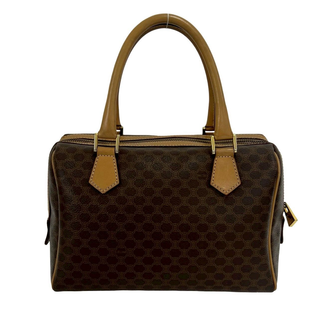 極 美品 CELINE セリーヌ ヴィンテージ マカダム ブラゾン トリオンフ