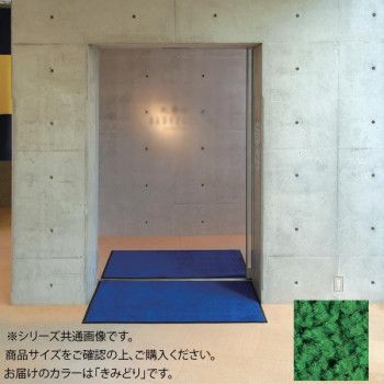 インドアマット ブライトマットII 30号 150×180cm きみどり