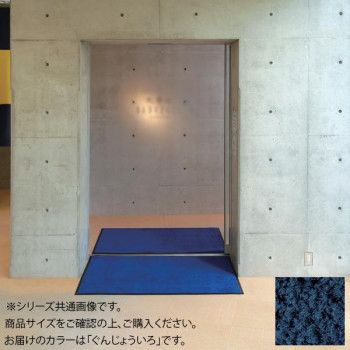 インドアマット ブライトマットII 30号 150×180cm ぐんじょういろ