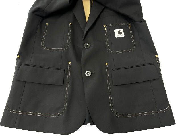 サカイ sacai ×Carhartt WIP カーハート 24SS Suiting Bonding Jacket