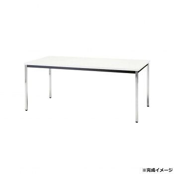 藤沢工業(TOKIO) ミーティングテーブル TDWS-1875K ホワイト