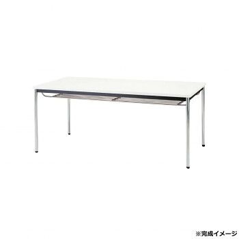 藤沢工業(TOKIO) ミーティングテーブル TDWS-1875TM ホワイト