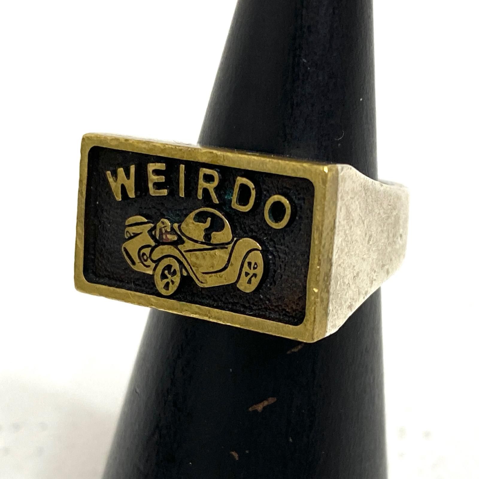 【加古川店】 中古 WEIRDO | ウィアード リング・指輪 PLAQUE RING925 シルバー 【134】 加古川店】 中古 WEIRDO | ウィアード リング・指輪 PLAQUE RING925
