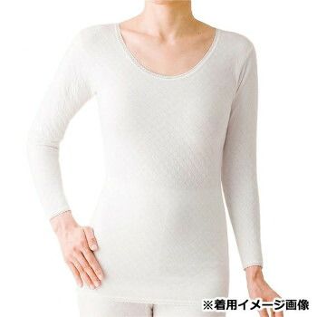 ビビエルボ メディロン 極上キルト 婦人8分袖インナー M 3311