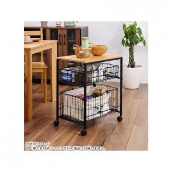 フクダクラフト 押入れ収納ラック ブラック BS-W1265 BK