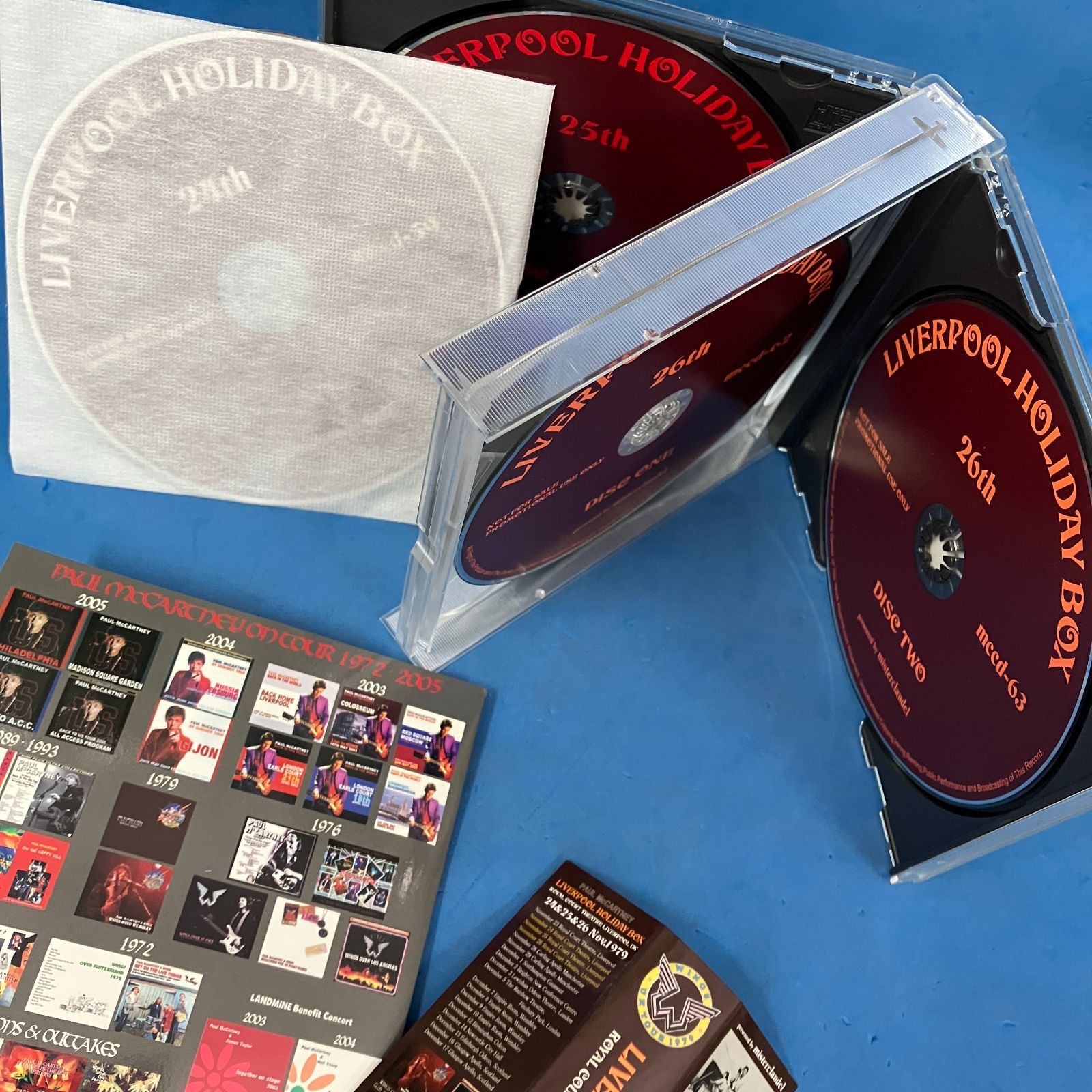 Paul McCartney & Wings : Liverpool Holiday Box 1979』 CD5枚組 帯