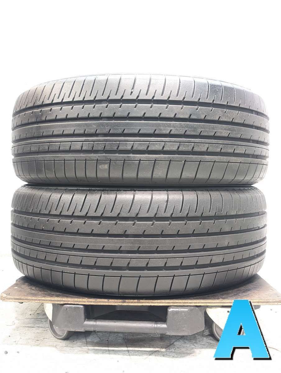225/55R18 ヨコハマ ブルーアースXT AE61 中古タイヤ サマータイヤ 2本セット s18260628018