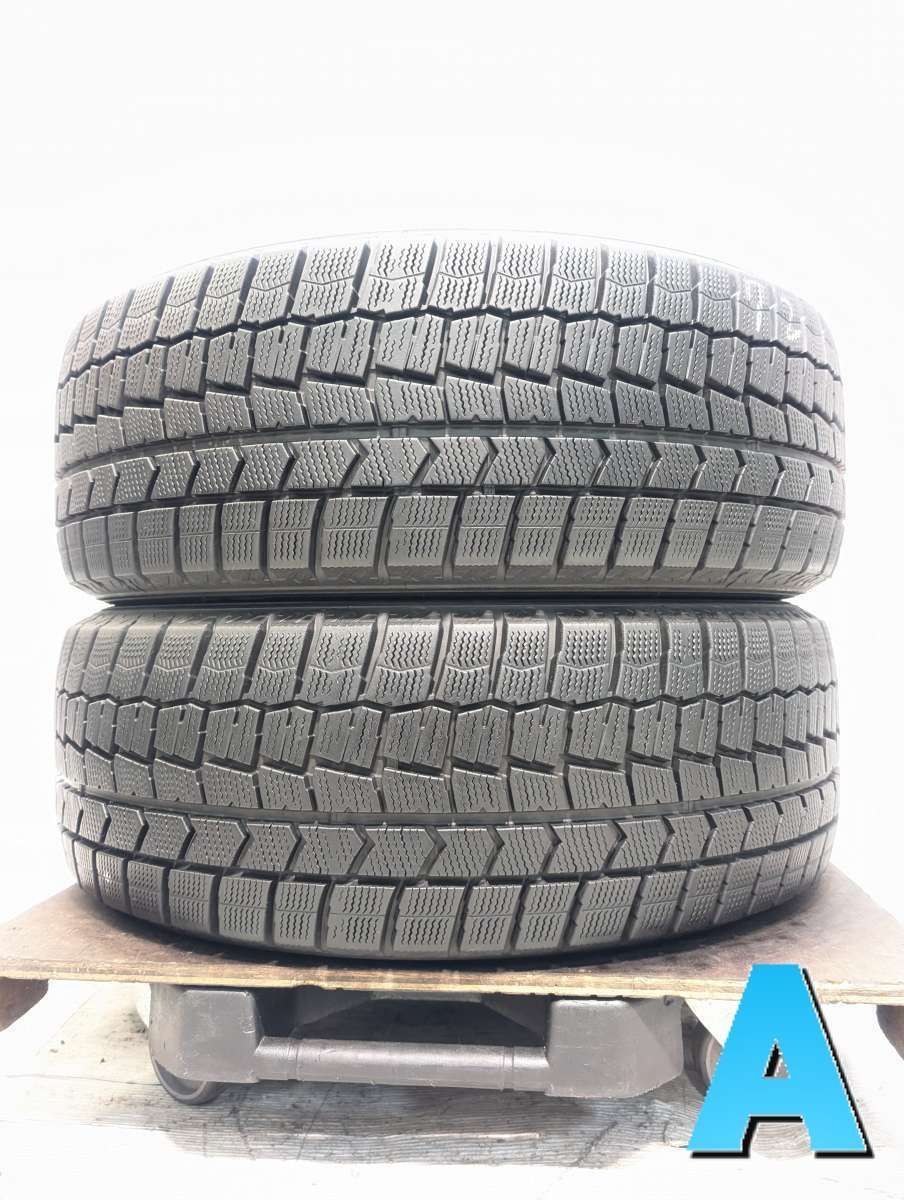 205/55R16 ダンロップ ウィンターマックス WM02 中古タイヤ スタッドレスタイヤ 2本セット w16260523228