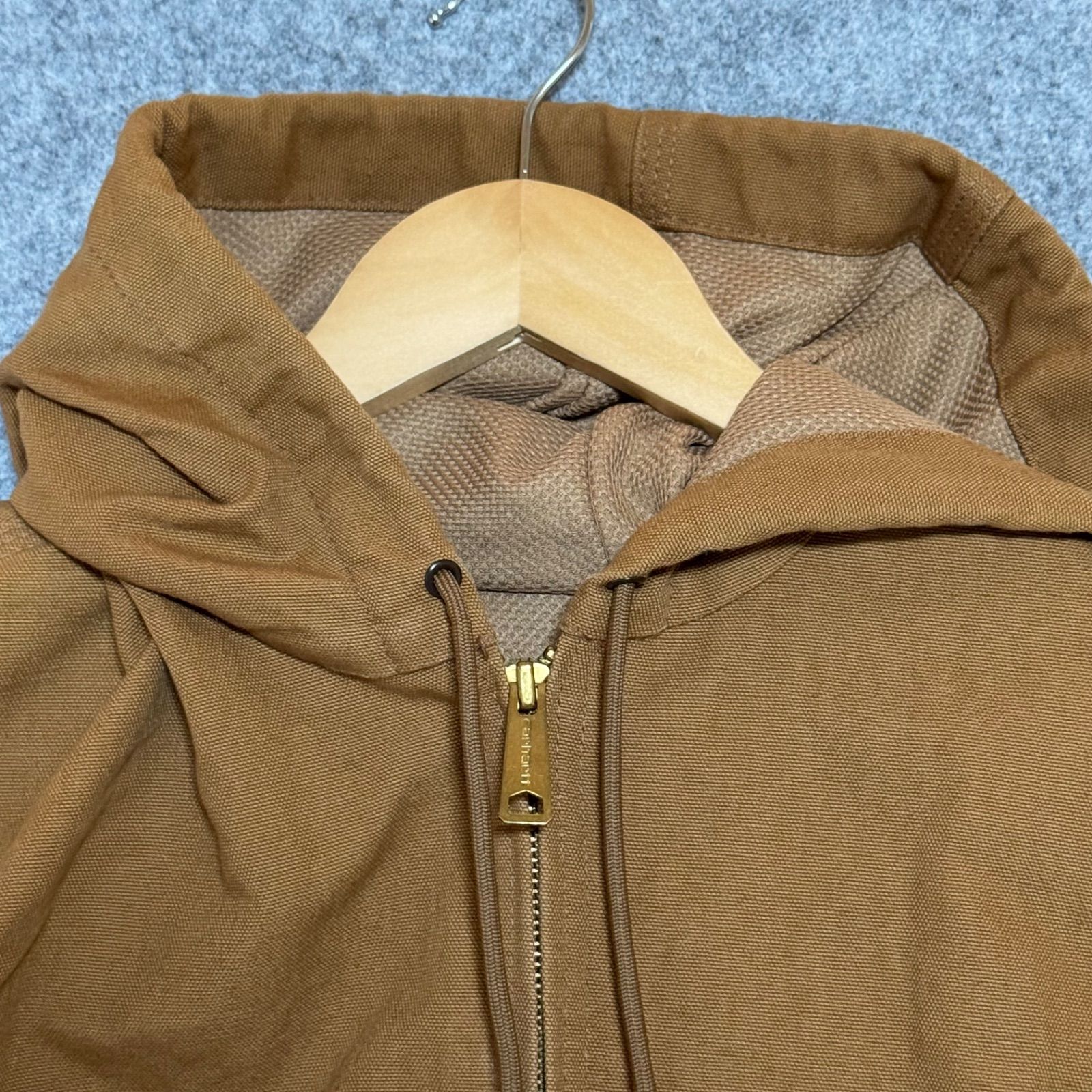 【USA製】Carhartt カーハート アクティブジャケット S ブラウン Carhartt カーハート アクティブジャケット USA製 ブラウン サイズS