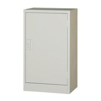 一般書庫/D:380タイプ 片開書庫 4号 引出無 棚板2枚付 ニューグレー COM-N301-P