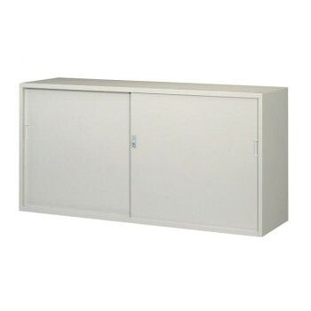 一般書庫/D:400タイプ 6×3型引違書庫(スチール戸) 4号 棚板4枚付 ニューグレー COM-N306D
