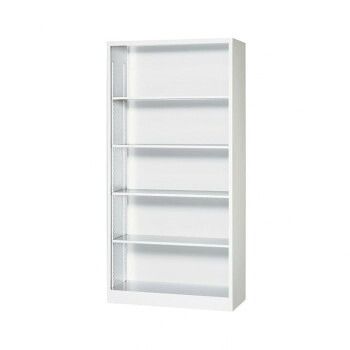 一般書庫/D:400タイプ オープン書庫 3×6型 1号 ALPSホワイト色 COM-P603-AW