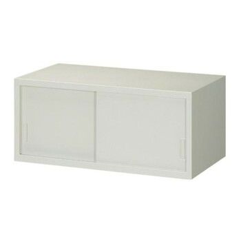一般書庫/D:515タイプ 3×3深型用引違上置書庫(スチール戸) 棚板なし・錠なし ニューグレー COM-N103DW