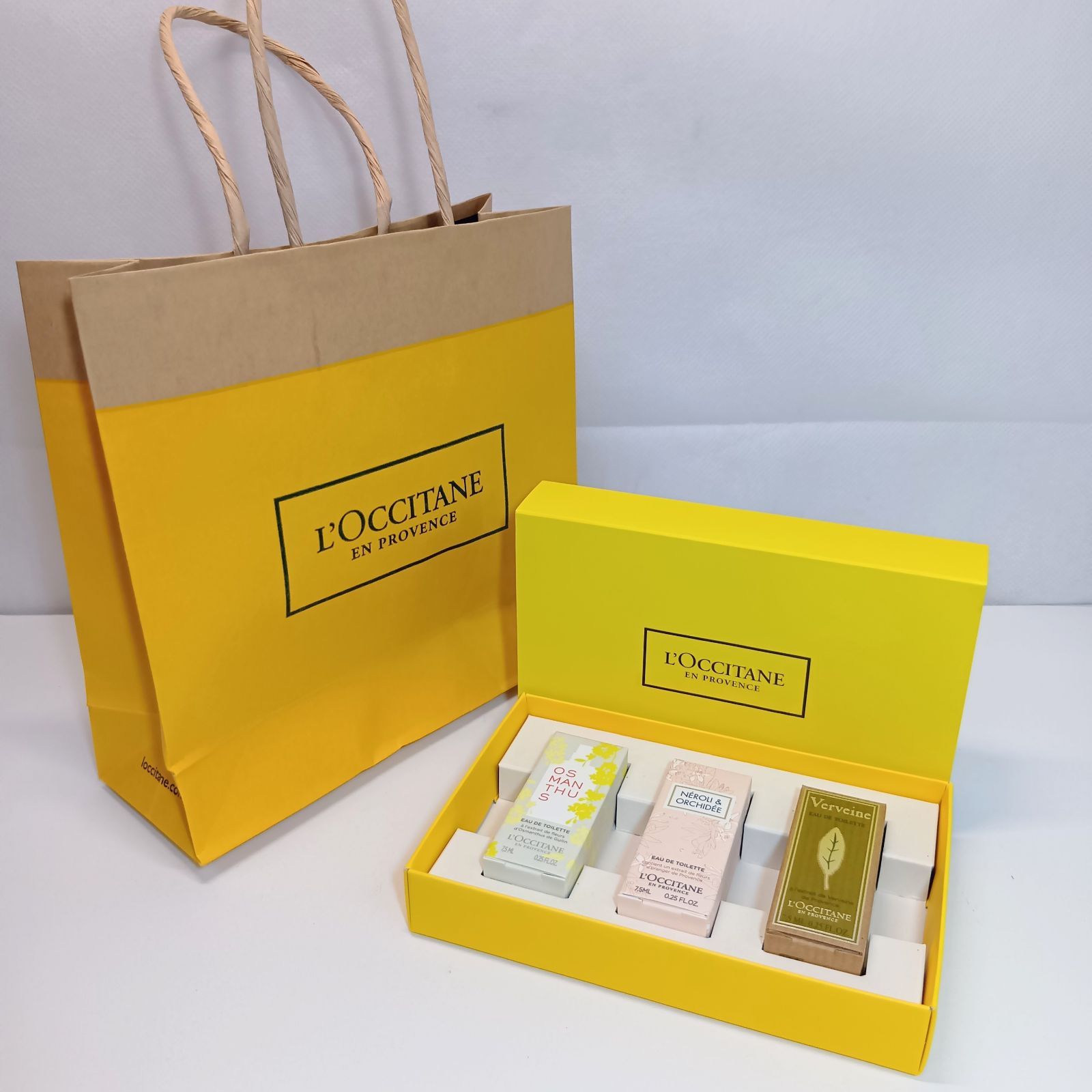 L'OCCITANE オードトワレ 3本セット N【未使用品】L'OCCITANE ロクシタン オードトワレ ミニ香水 3本セット