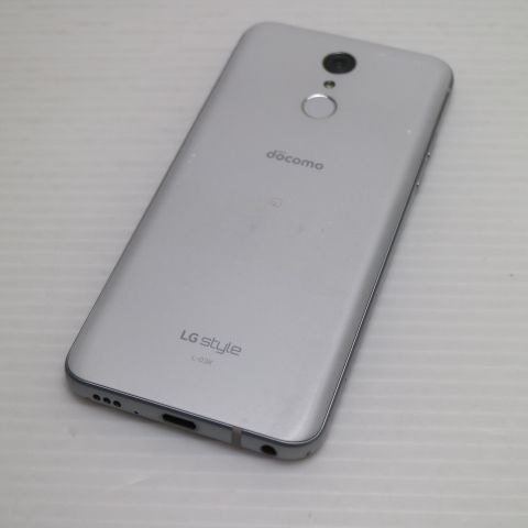 良品中古 L-03K LG style ホワイト スマホ 即日発送 スマホ 白ロム