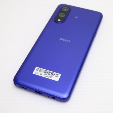 新品同様 SIMフリー BASIO active3 ブルー スマホ 京セラ 即日発送