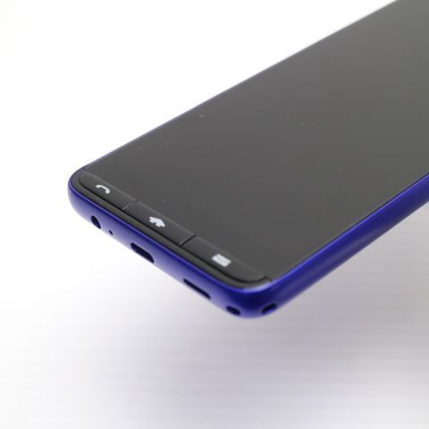 新品同様 SIMフリー BASIO active3 ブルー スマホ 京セラ 即日発送 土日祝発送OK 09000