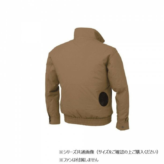 ジーベック(XEBEC) KU91400 空調服綿100ブルゾン キャメル 3L