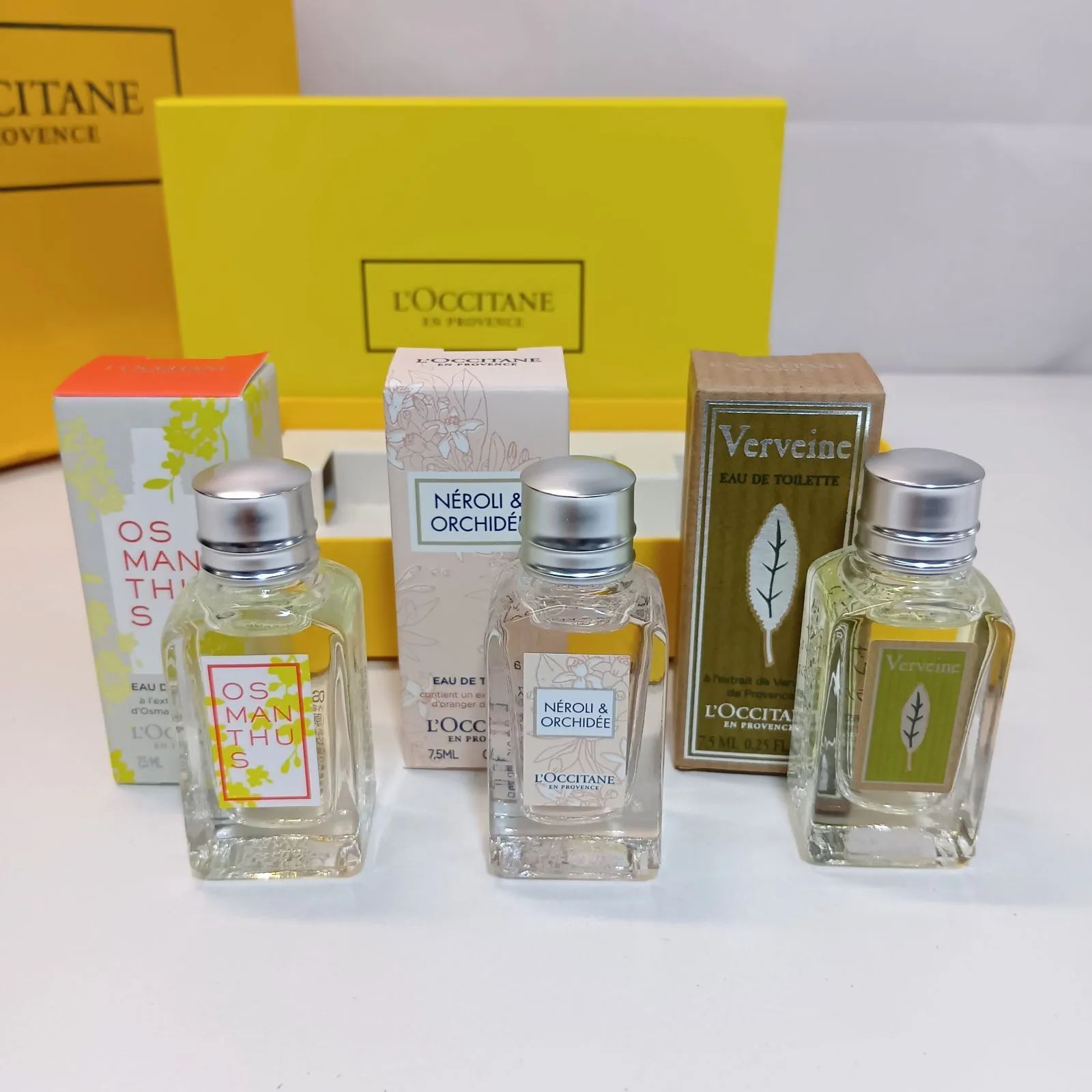 N【未使用品】L'OCCITANE ロクシタン オードトワレ ミニ香水 3本セット
