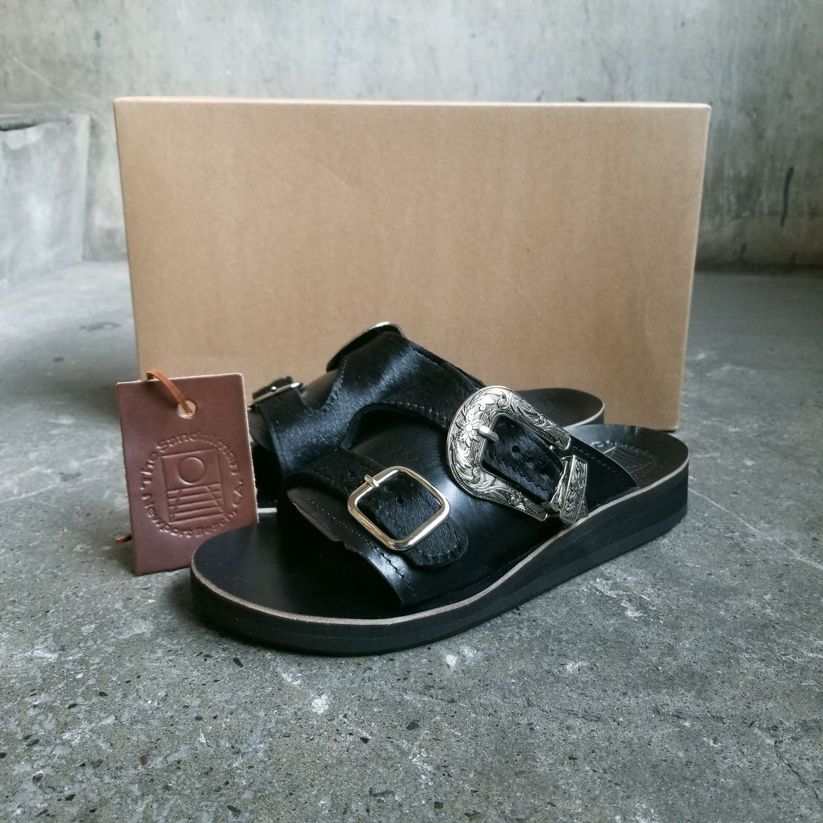 THE SANDALMAN 26ss JS DOUBLE STRAP w/WESTERN 7 ザ サンダルマン