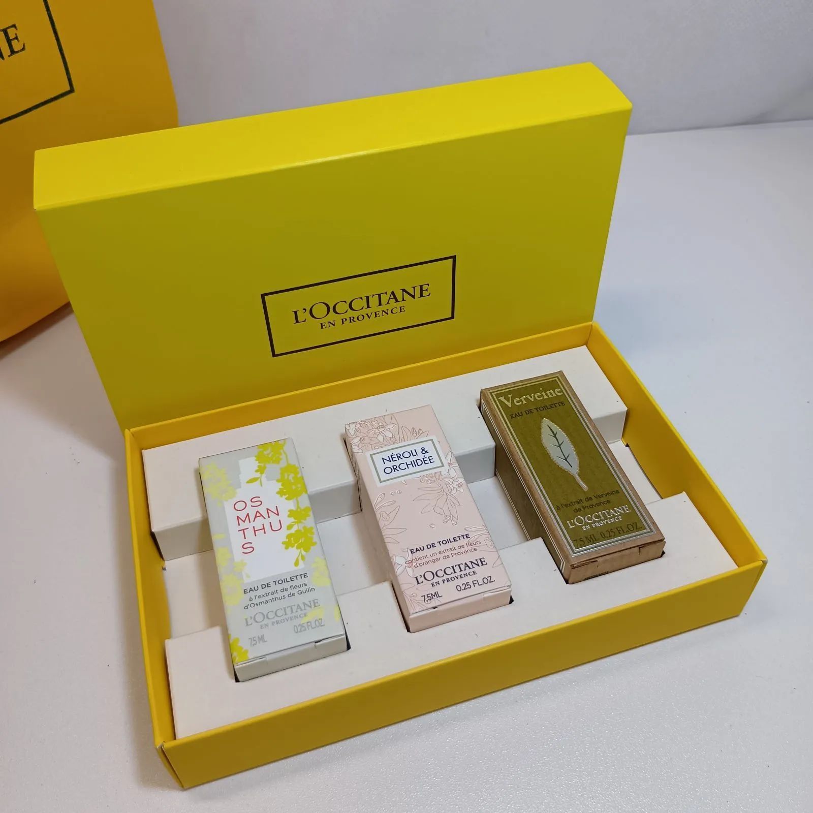 L'OCCITANE オードトワレ 3本セット N【未使用品】L'OCCITANE ロクシタン オードトワレ ミニ香水 3本セット