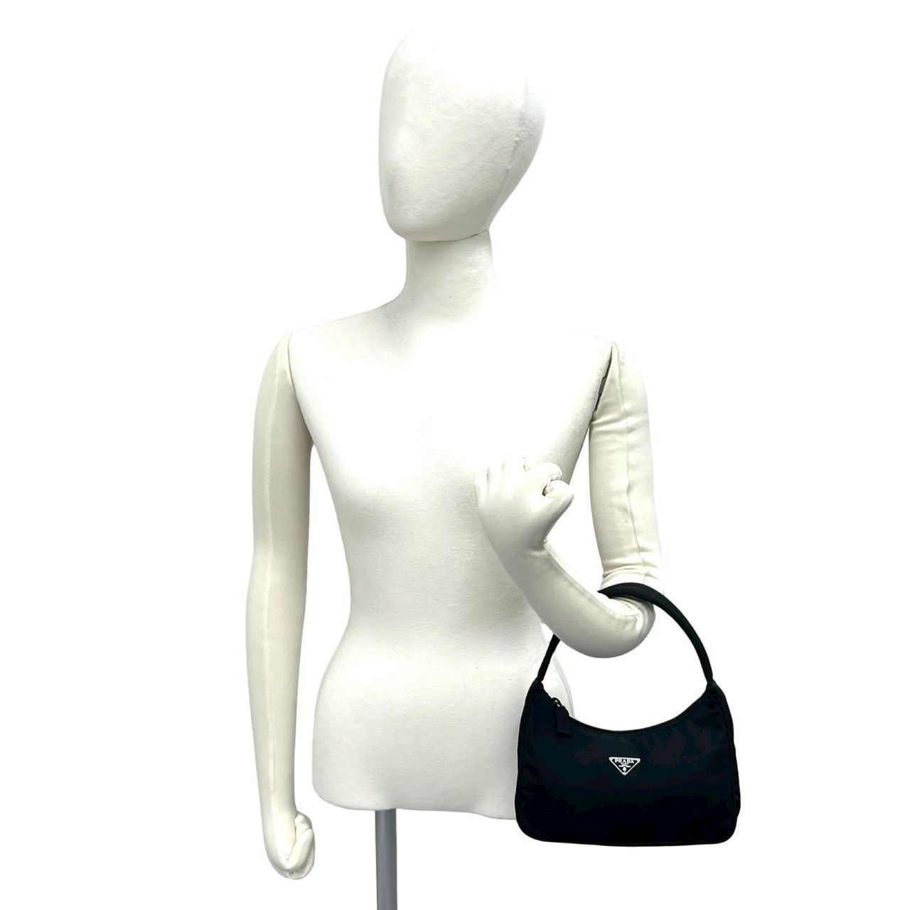 極 美品 PRADA プラダ 三角ロゴ トライアングル プレート 金具