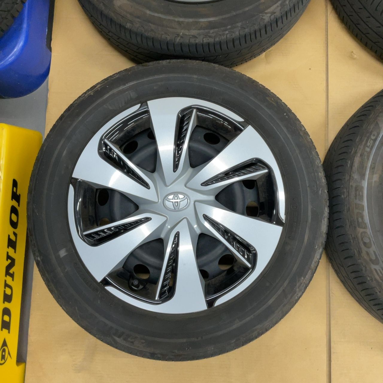 185/60R15 トヨタ純正スチールホイール4本 - メルカリ