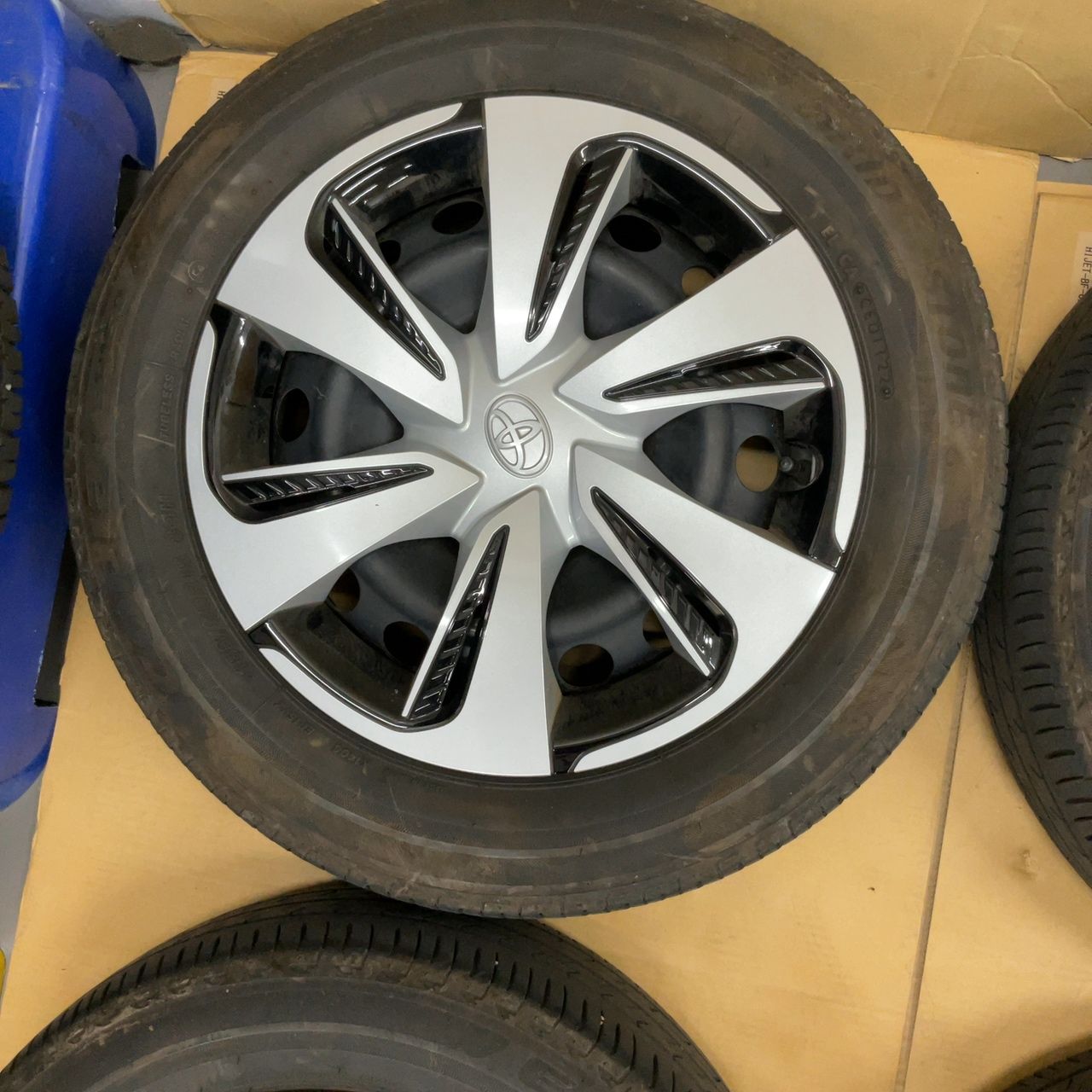 185/60R15 トヨタ純正スチールホイール4本 - メルカリ