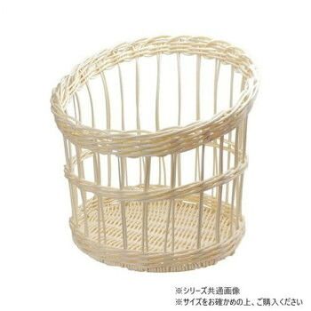 萬洋(まんよう) 樹脂フランスパンスタンド丸(白・大) 91-105A