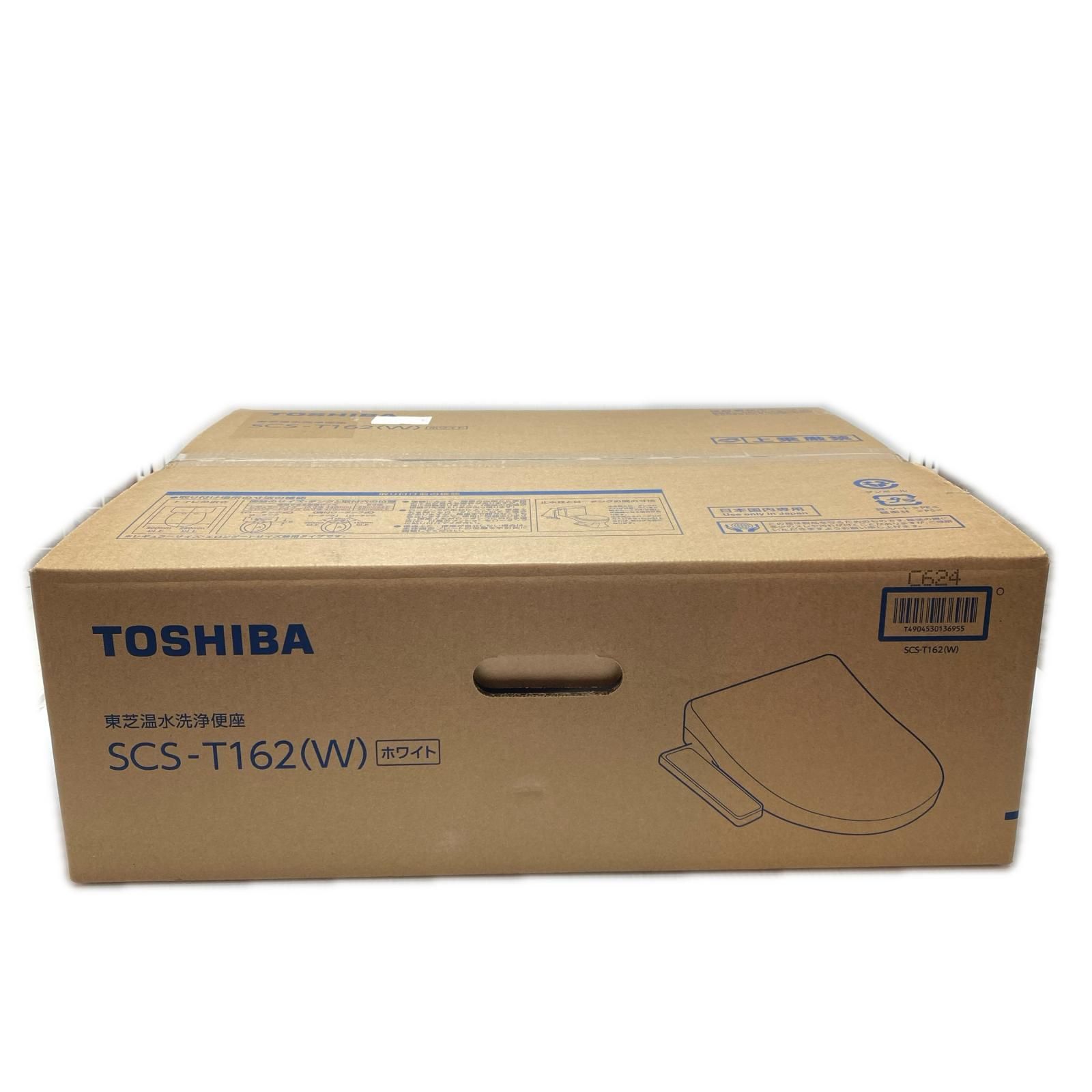 TOSHIBA 東芝 温水洗浄便座 SCS-T162(W) - メルカリ