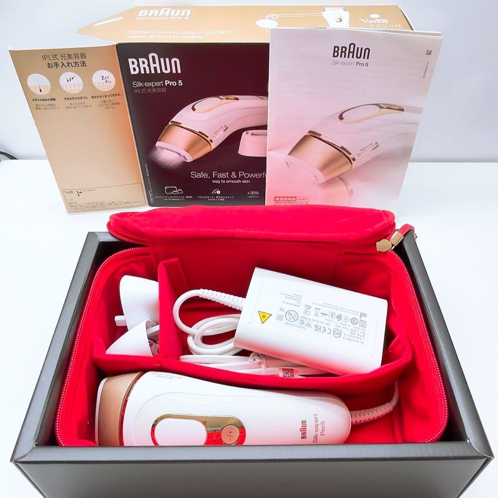 《ほぼ未使用＊付属品完備》 ブラウンシルクエキスパート Pro5 PL 5367 5347 ,2602N396