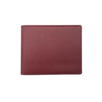 ASHFORD アシュフォード キュリオ 札挟み2つ折ウォレット レッド 9159-044