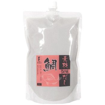 フタバ 素材調味だし 鯛 1L×9袋 8087