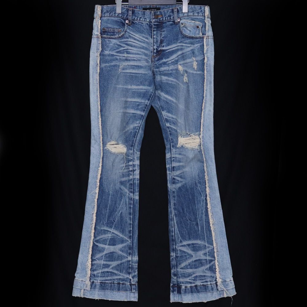 MLVINCE DB FLARE JEANS サイズ32 インディゴ MV23AW10-DFJ21IN - メルカリ