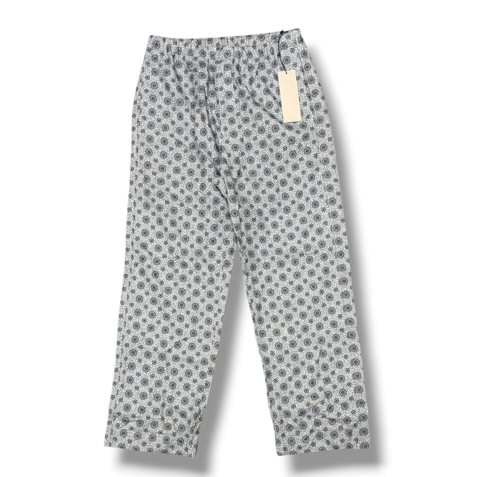 参考上代38500円 LAD MUSICIAN 26SS COTTON VIYELLA INKJET LEOPARD STRAIGHT PANTS コットンビエラ インクジェット レオパード ストレートパンツ ラッドミュージシャン 2126-528 グレー 42 （19007M） 参考上代38500円 LAD MUSICIAN 26SS COTTON VIYELLA INKJET LEOPARD