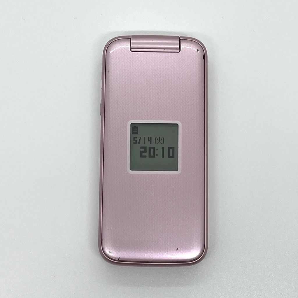 美品液晶】らくらくホン F-01M docomo SIM解除 ピンク - メルカリ