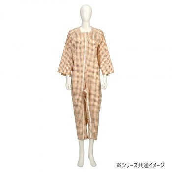 竹虎 ソフトケアねまき両開きファスナー 3シーズン 106424・だいだい・L