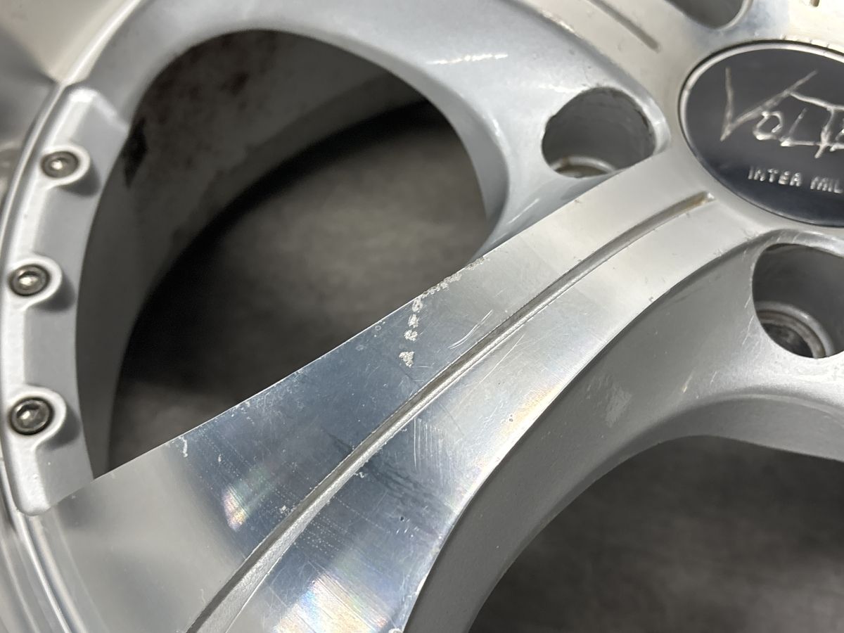 フォレスター 等に】VOLTEC HS-2 18in 7.5J +48 PCD114.3 4本セット 