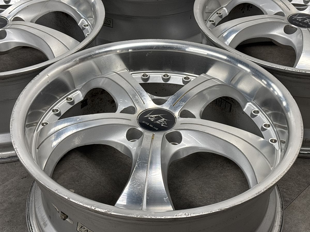 フォレスター 等に】VOLTEC HS-2 18in 7.5J +48 PCD114.3 4本セット 