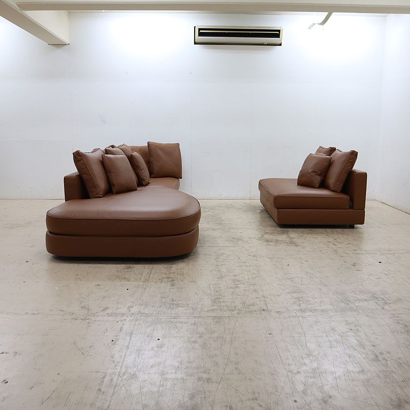 展示美品 arflex アルフレックス GRAN グラン 6Pソファ/6人掛け/カウチ
