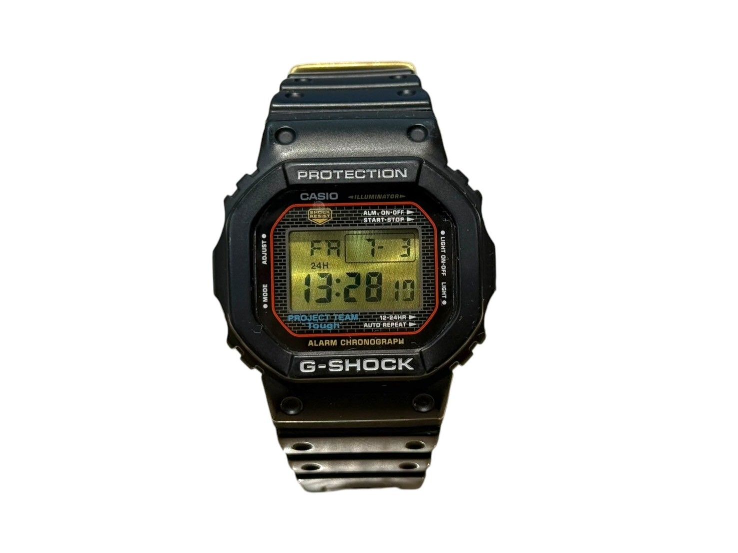 CASIO (カシオ) G-SHOCK Gショック 40th Anniversary RECRYSTALLIZED デジタル腕時計 クォーツ DW-5040PG-1JR ブラック メンズ/065