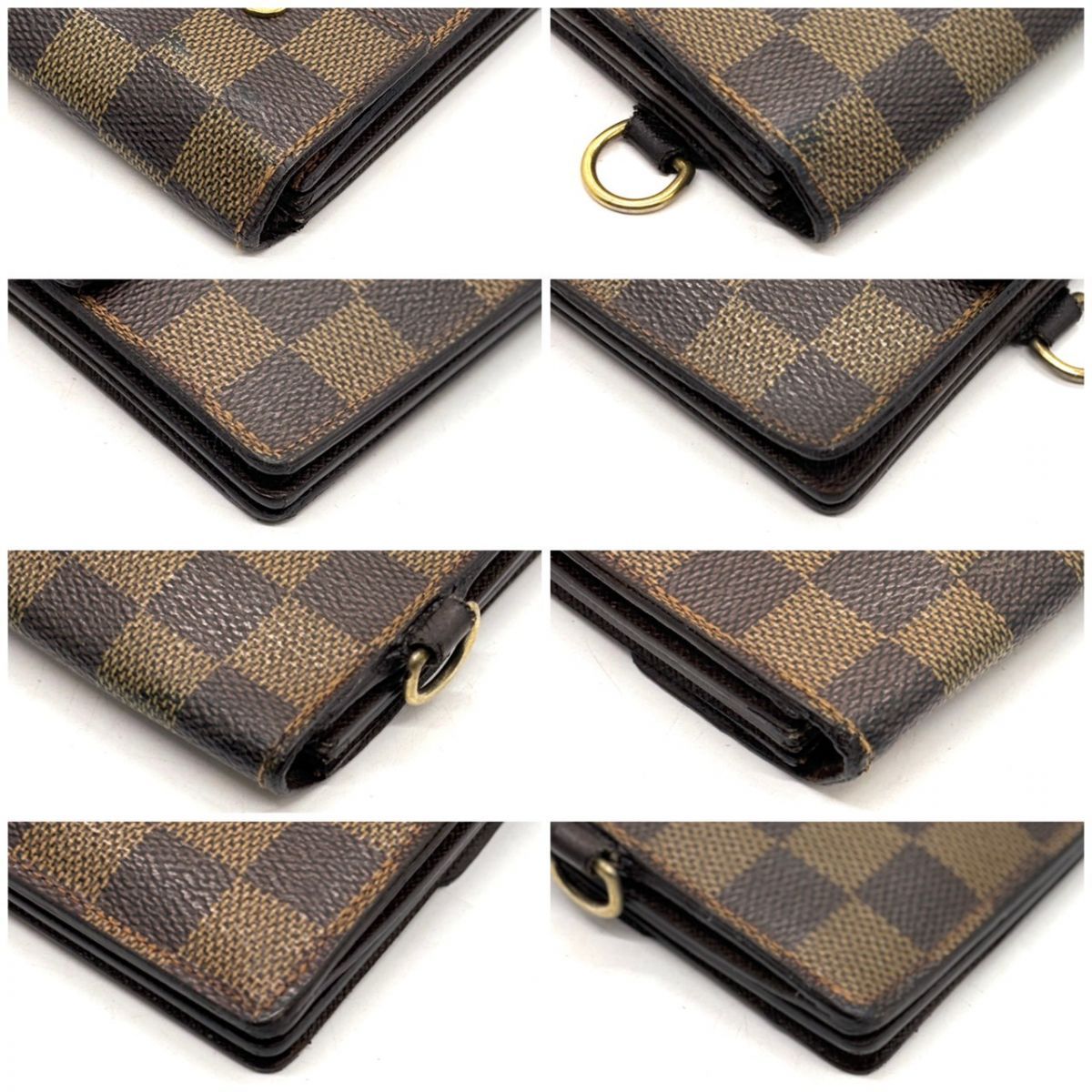 身軽さに品を添える】 LOUIS VUITTON チェーンウォレット ダミエ