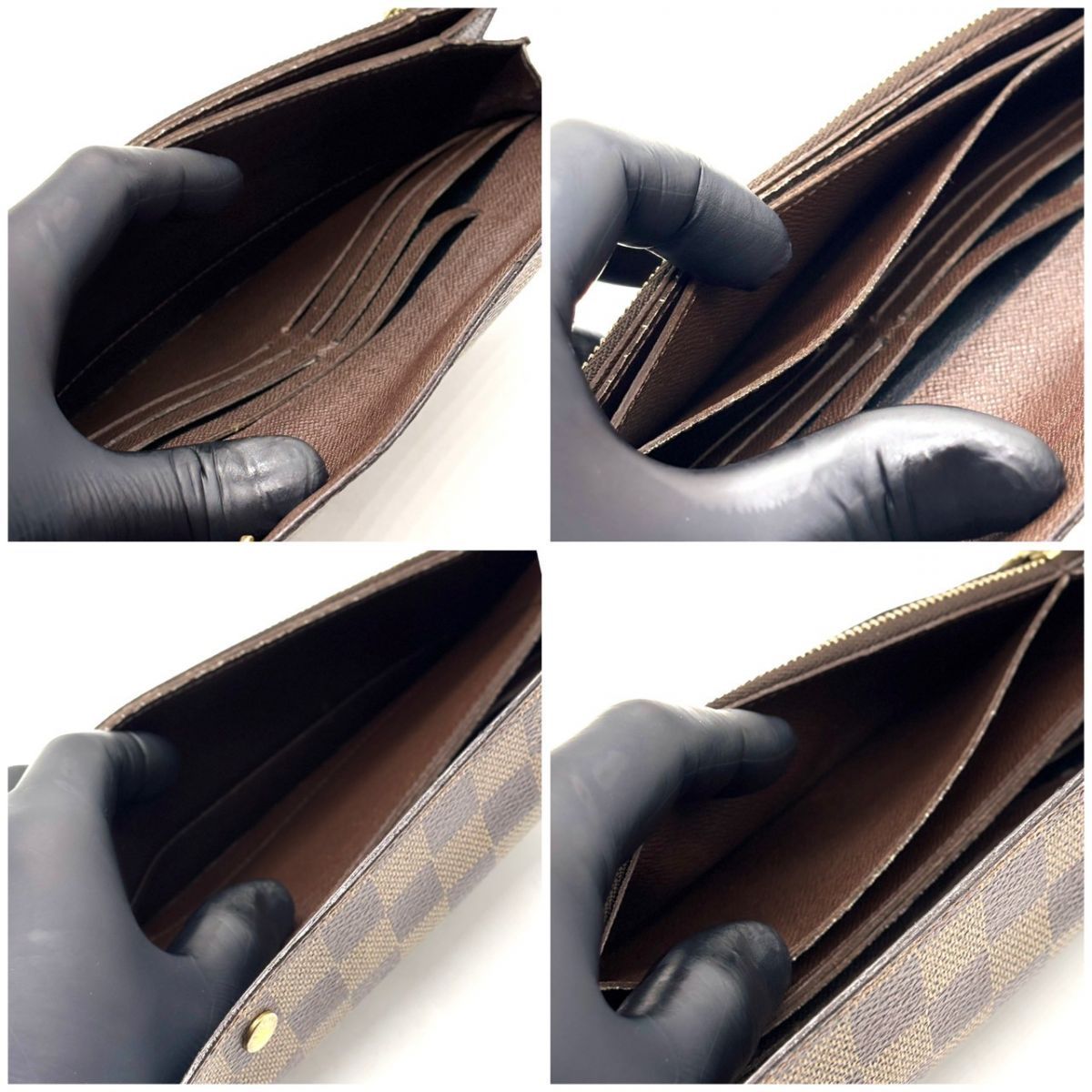 身軽さに品を添える】 LOUIS VUITTON チェーンウォレット ダミエ