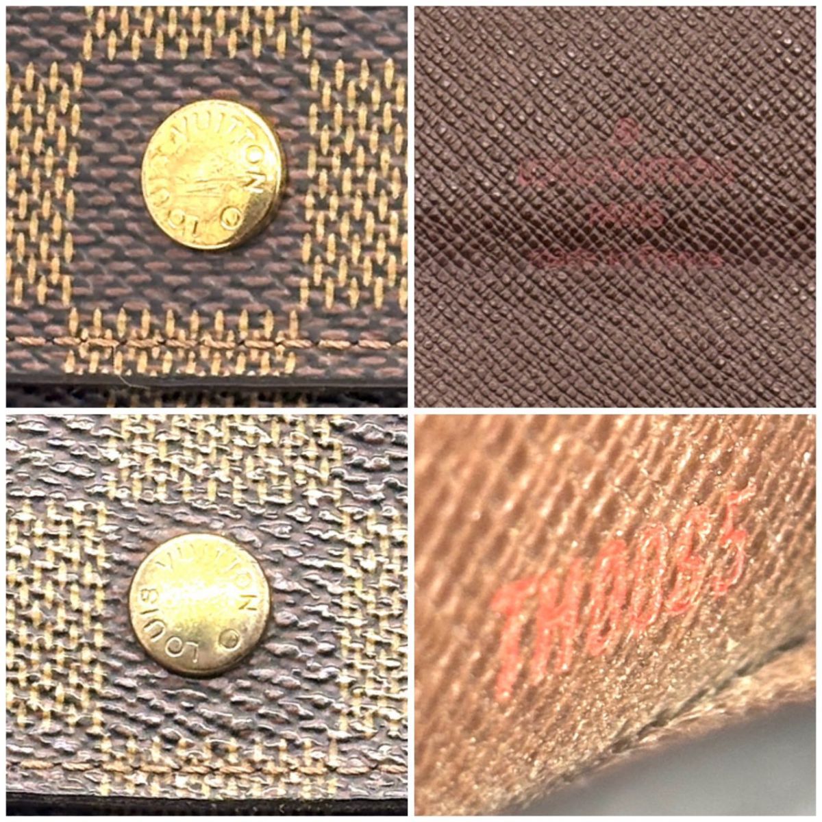 身軽さに品を添える】 LOUIS VUITTON チェーンウォレット ダミエ