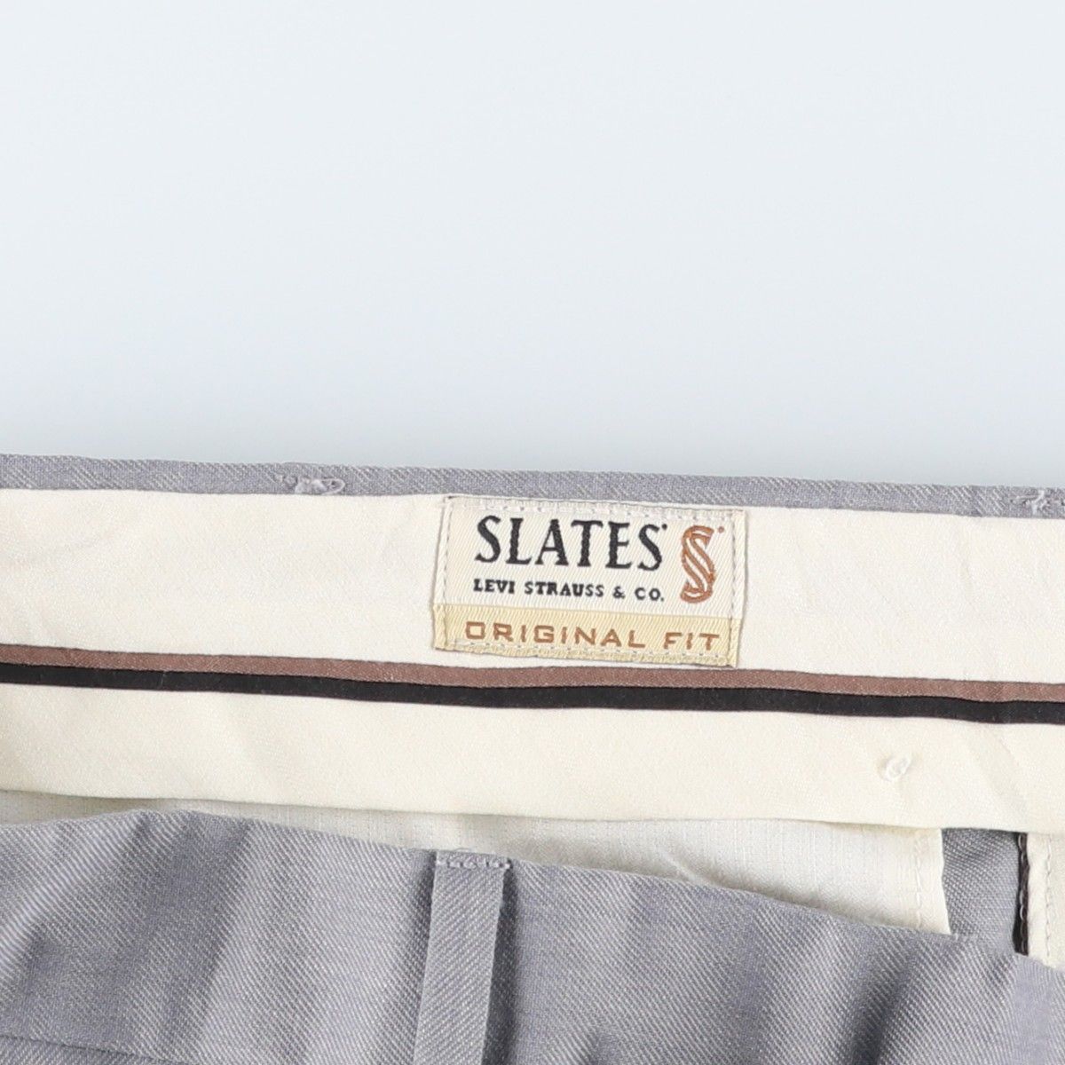 古着 90年代 リーバイス Levi's SLATES ORIGINAL FIT ツータック