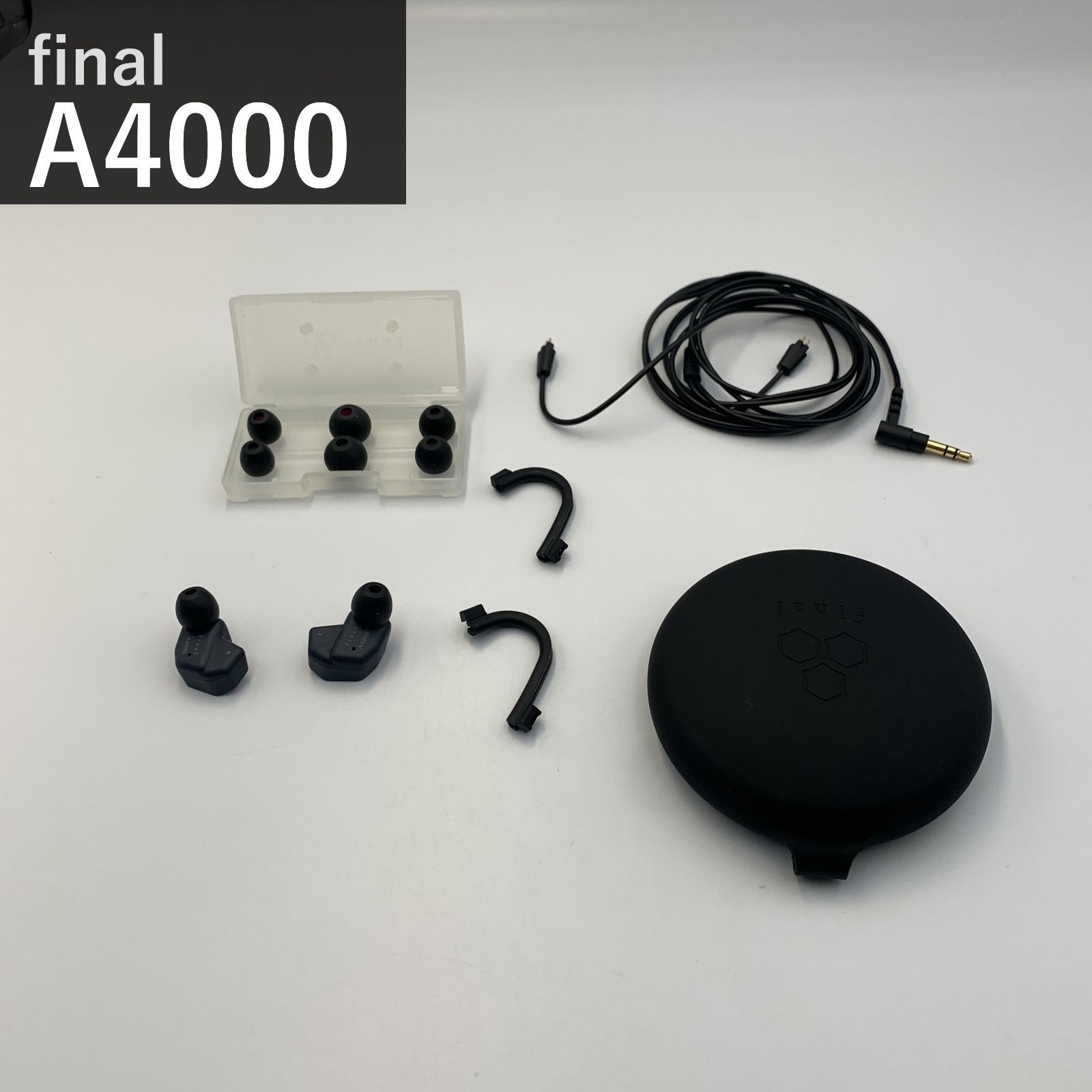 final ファイナル A4000 有線イヤホン ダークネイビー FI-A4DPLDN f