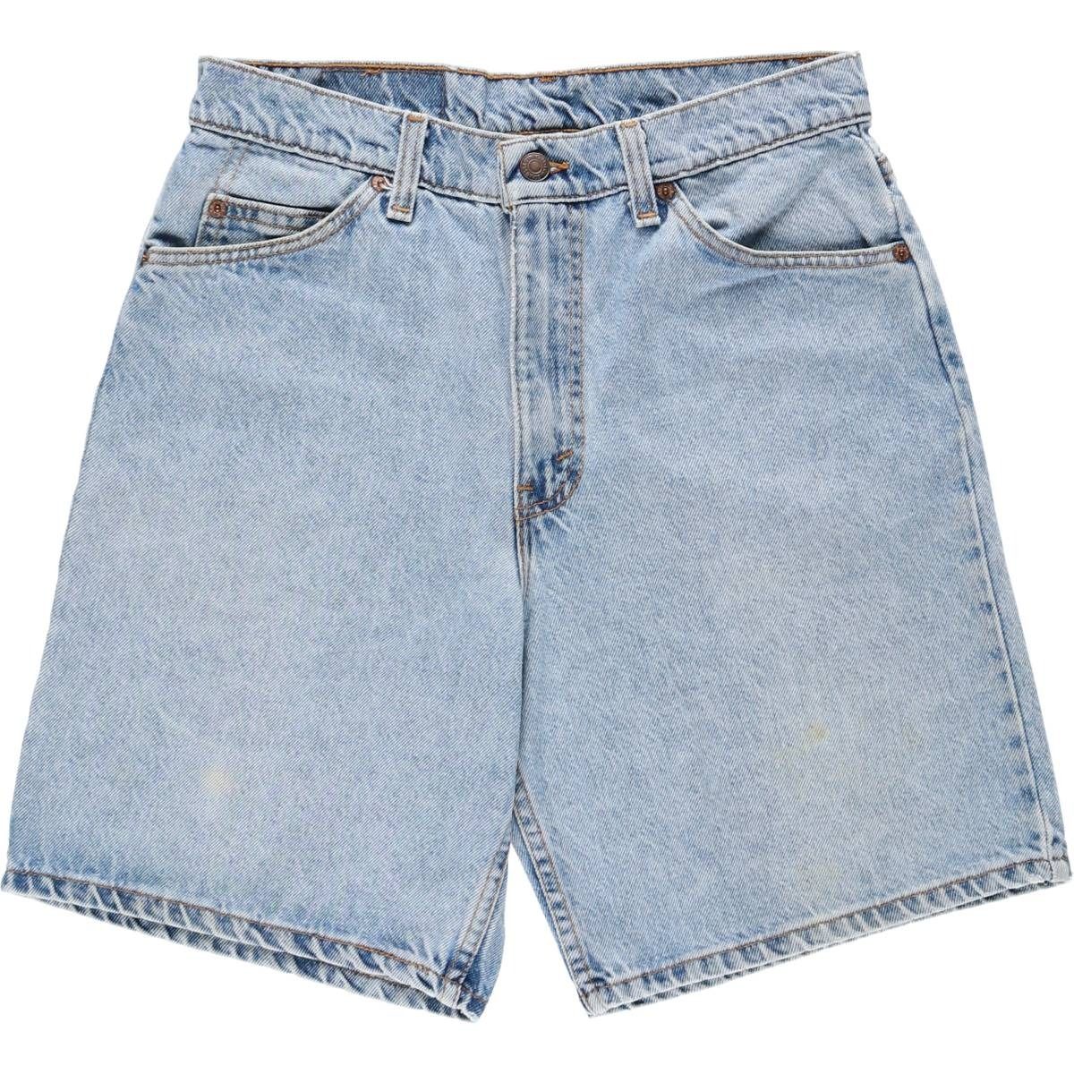 古着 90年代 リーバイス Levi's 34550-1714 オレンジタブ デニムショーツ ショートパンツ USA製 メンズw30相当 ヴィンテージ/eaa656899 8,395円